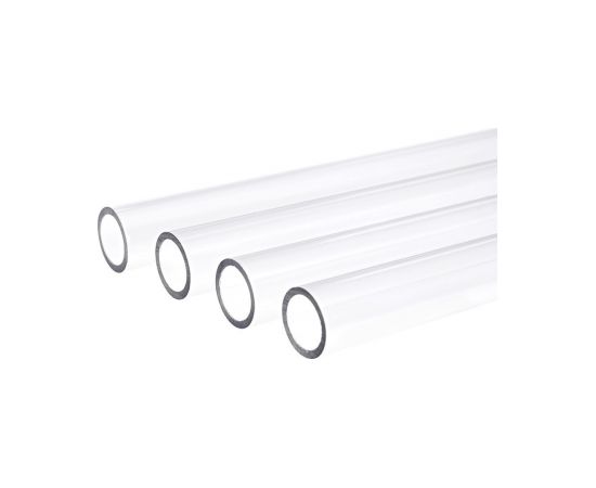 Alphacool ice pipe HardTube PETG pipe, 80cm 13/10mm, clear, 4-pack (18512)