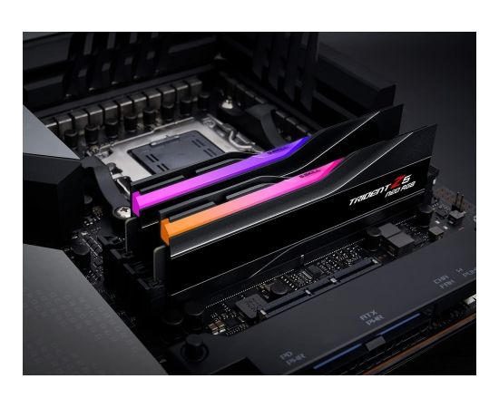 G.Skill 32 GB DDR5-6000 Kit, memory (black, F5-6000J3038F16GX2-TZ5NR, Trident Z NEO RGB, XMP, EXPO, for AMD)