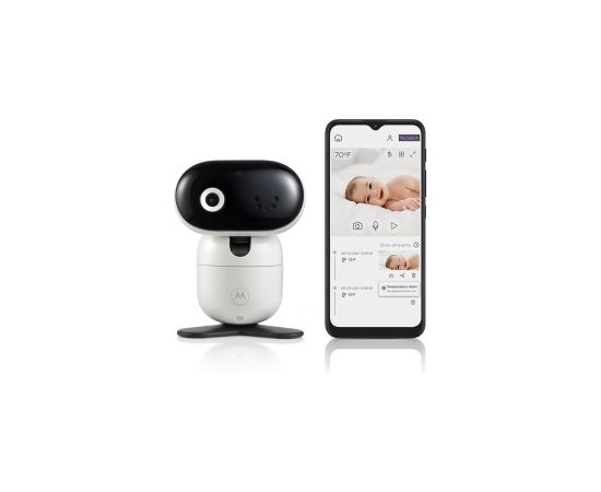 Motorola Wi-Fi HD Motorized Video Baby Camera PIP1010 White/Black