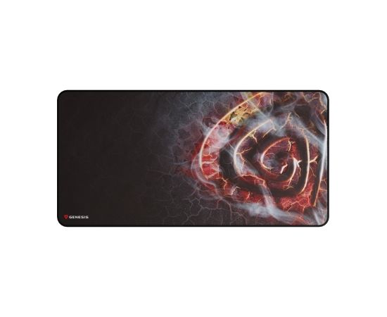 Genesis Mouse Pad Carbon 500 MAXI LAVA G2 Edition, Multicolor, 450 x 900 x 2.5 mm