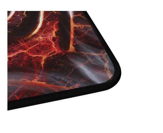 Genesis Mouse Pad Carbon 500 MAXI LAVA G2 Edition, Multicolor, 450 x 900 x 2.5 mm