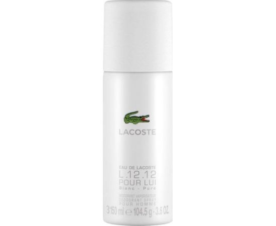 Lacoste LACOSTE L.12.12 Blanc Pour Homme DEO spray 150ml