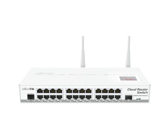 MikroTik CRS125-24G-1S-2HND-IN Managed Cloud Router Switch RJ-45 24, SFP 1, 1x POE-in