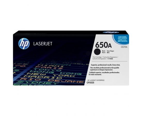 Hewlett-packard HP Cartridge No.650A Black (CE270A)