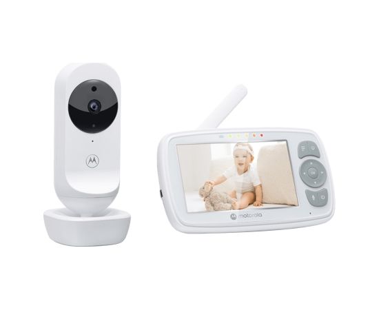 Motorola Video Baby Monitor  VM34 4.3"  White