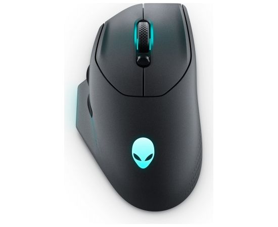 Dell Gaming Mouse AW620M Wired/Wireless, Dark Side of the Moon, Alienware Wireless Gaming Mouse