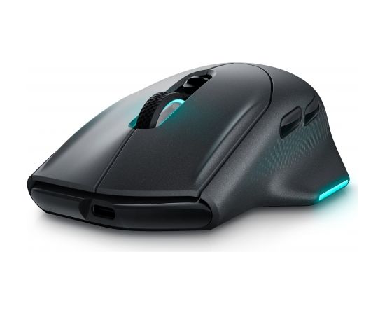 Dell Gaming Mouse AW620M Wired/Wireless, Dark Side of the Moon, Alienware Wireless Gaming Mouse