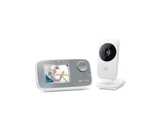 Motorola Video Baby Monitor VM482 2.4" White/Grey