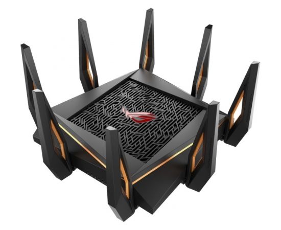 Asus GT-AX11000 Tri-band WiFi Gaming Router ROG Rapture 802.11ax, 10/100/1000 Mbit/s, Ethernet LAN (RJ-45) ports 4, Antenna type 8xExternal, 2 x USB 3.1 Gen 1