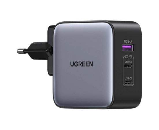 Ugreen Nexode wall charger, 2x USB-C + USB, 65W