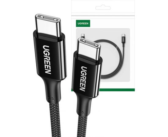 Cable USB-C to USB-C UGREEN 15276, 1,5m (black)