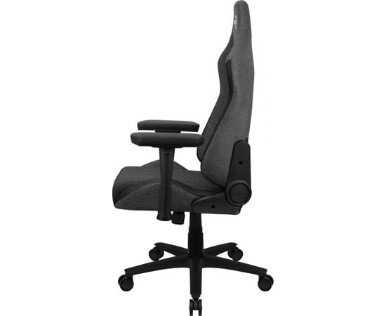 Aerocool CROWNASHBK, Ergonomic Gaming Chair, Adjustable Cushions, AeroWeave Technology, Black