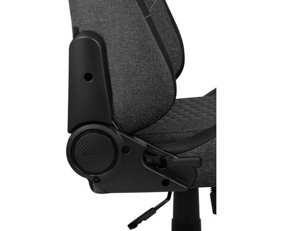 Aerocool CROWNASHBK, Ergonomic Gaming Chair, Adjustable Cushions, AeroWeave Technology, Black