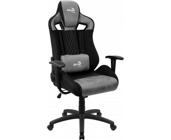 Aerocool EARL AeroSuede Universal gaming chair Black, Grey