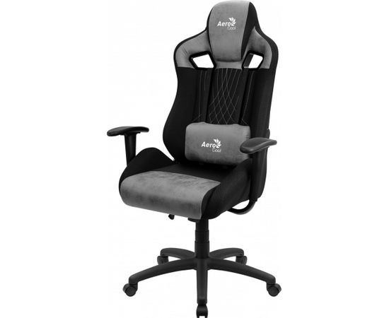 Aerocool EARL AeroSuede Universal gaming chair Black, Grey