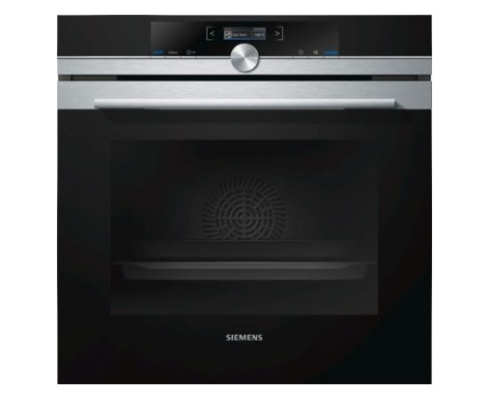 Siemens iQ700 HB632GBS1 oven 71 L A+ Black, Stainless steel