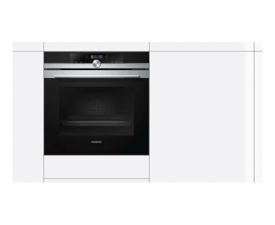 Siemens iQ700 HB632GBS1 oven 71 L A+ Black, Stainless steel