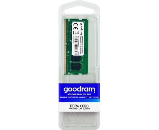 Goodram GR2400S464L17/16G memory module 16 GB DDR4 2400 MHz