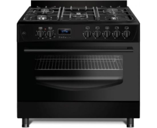 Gas and electric cooker Ravanson Modern KWGEK90B