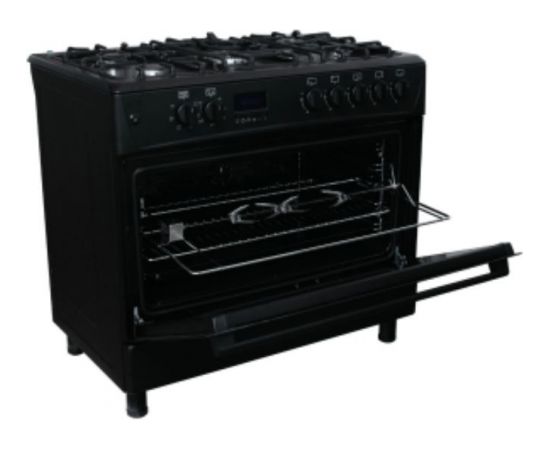 Gas and electric cooker Ravanson Modern KWGEK90B