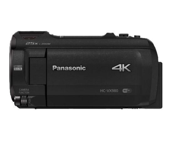 Panasonic HC-VX980EP-K 3840 x 2160 pixels, Digital zoom 60/1500 x, Black, Wi-Fi, LCD, Image stabilizer, Optical zoom 20 x, 3.0 " Videokameras