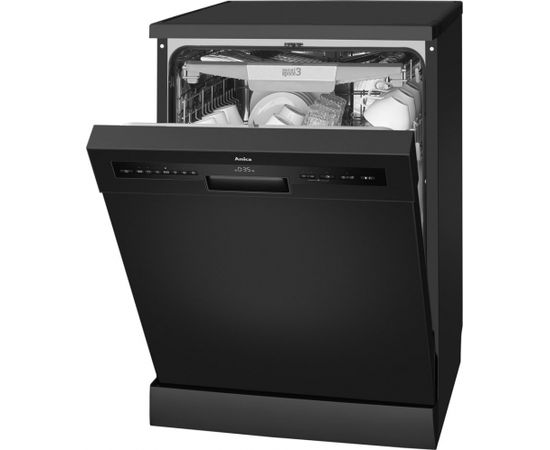 Freestanding dishwasher AMICA DFM66C8EOIBH black