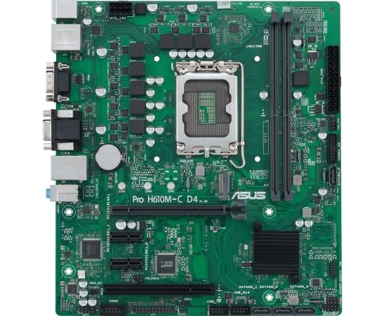 ASUS PRO H610M-C D4-CSM Intel H610 LGA 1700 micro ATX