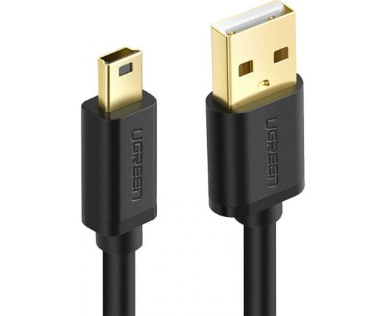 Cable USB 2.0 UGREEN 10355B, male, mini USB, 1m