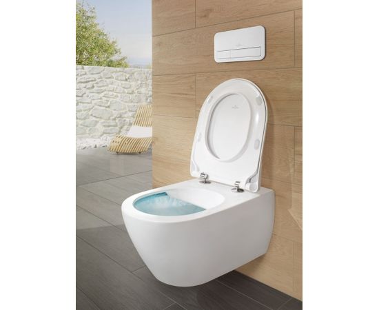 Villeroy & Boch Subway 2.0 komplekts, Piekaramais tualetes pods ar DirectFlush, balts, CeramicPlus