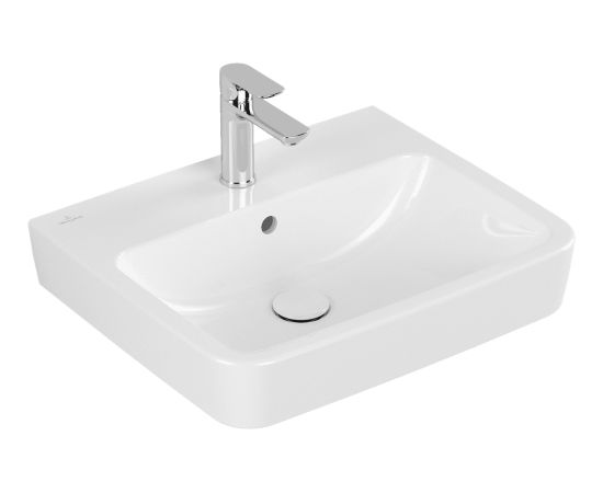 Villeroy & Boch O.novo vannas istabas Izlietne, 550 x 460 x 175 mm, balts, ar pārplūdi, neslīpēta