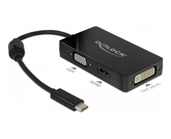 DeLOCK Adap. C St>VGA/HDMI/DVI blue