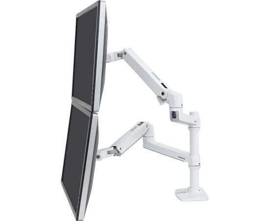 Ergotron LX Dual Side-by-Side Arm wh