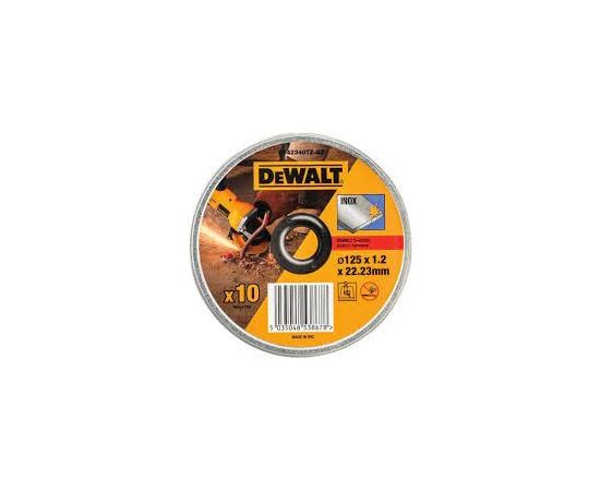 Dewalt cutting disc DT42340TZ-QZ stainless steel - flat 125mmx1.2mm