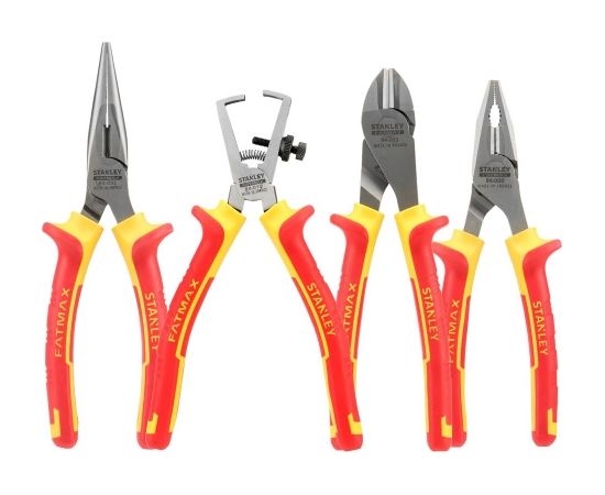 Stanley pliers set VDE FatMax 4 pcs. - 4-84-489