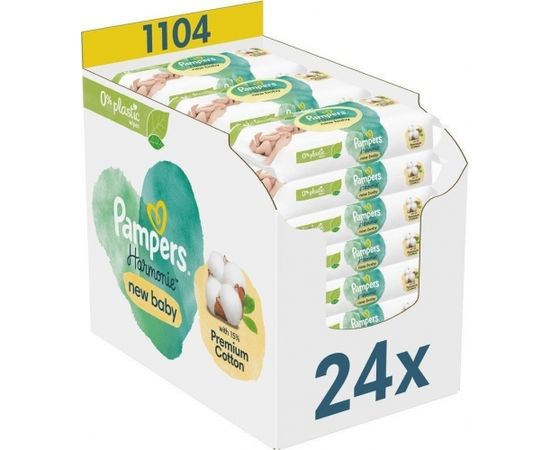 Pampers PAMPERS WIPES NEW BABY x24