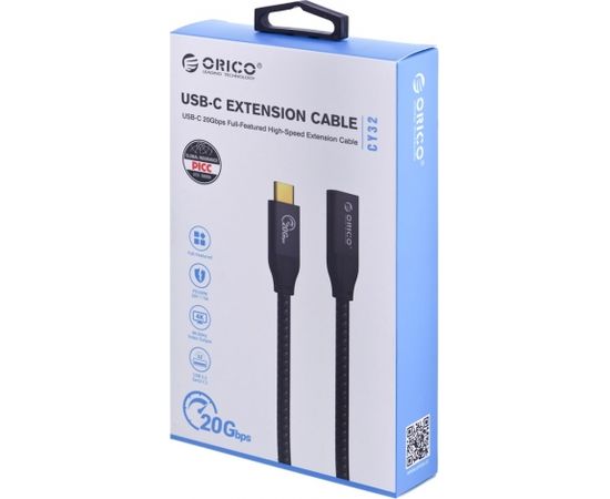 ORICO EXTENDER USB USB-C 3.2 20GBPS, PD, 1M