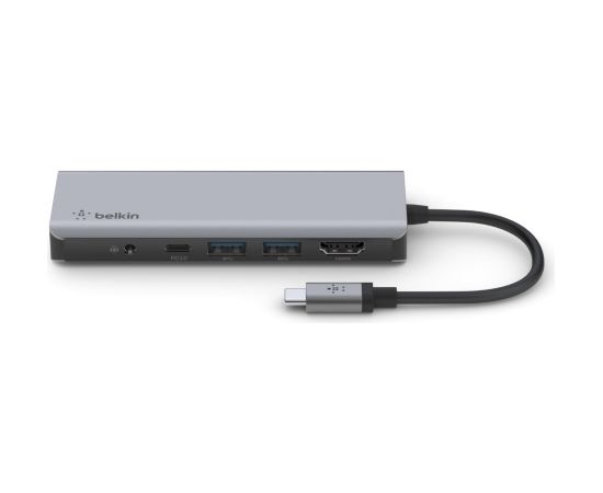 Belkin AVC009btSGY USB 3.2 Gen 1 (3.1 Gen 1) Type-C 5000 Mbit/s Silver