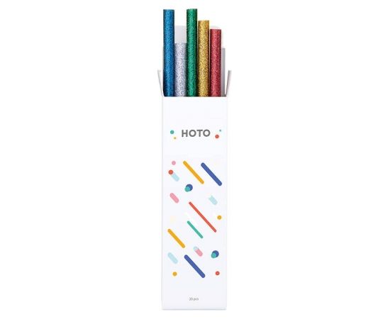 Hot melt glue sticks HOTO QWRJB001 (multicolor)