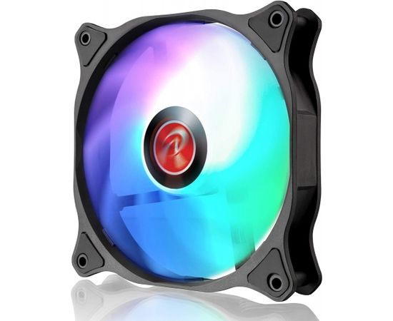 RAIJINTEK EOS 12 RBW ADD-1 120x120x25, case fan (black/transparent, 1 piece, without controller)