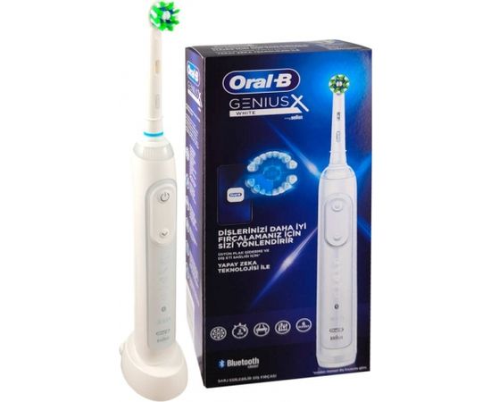 Braun Oral-B Genius X 20000 Adult Rotating toothbrush, White