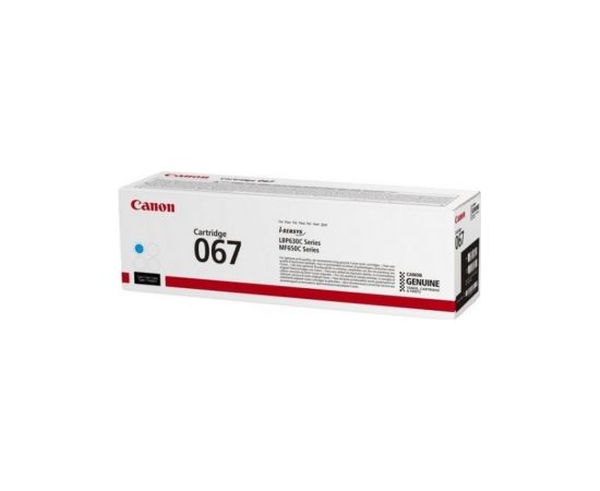 Canon 067 (5101C002) toner cartridge, Cyan (1250 pages)