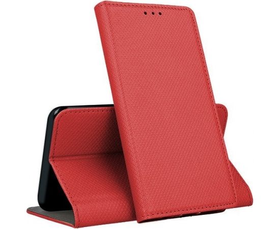 Mocco Smart Magnet Book Case Grāmatveida Maks Telefonam Xiaomi 13 Sarkans