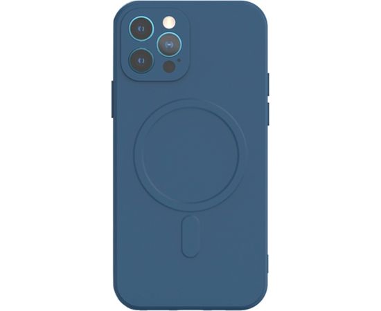 Mocco MagSilicone Soft Back Case Силиконовый чехол для Apple iPhone 14 Plus Синий