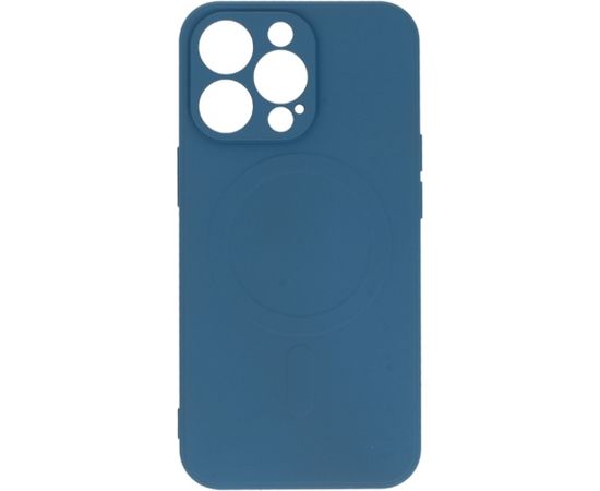 Mocco MagSilicone Soft Back Case Силиконовый чехол для Apple iPhone 14 Plus Синий