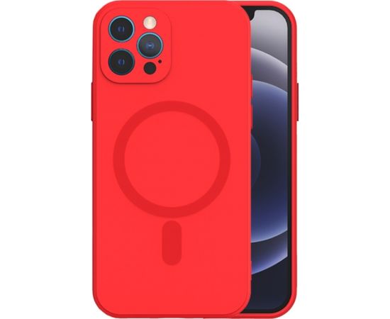Mocco MagSilicone Soft Back Case Силиконовый чехол для Apple iPhone 14 Plus Kpacный