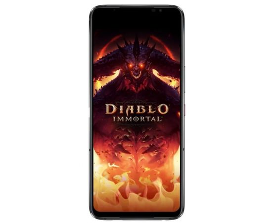 Asus ROG Phone 6 Diablo Immortal Edition Hellfire Red, 6.78 ", AMOLED, 1080 x 2448 pixels, Qualcomm SM8475, Snapdragon 8+ Gen 1 (4 nm), Internal RAM 16 GB, 512 GB, Dual SIM, Nano-SIM, 3G, 4G, 5G, Main camera 50+13+5 MP, Secondary camera 12 MP, Android, 12