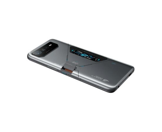 Asus ROG  Phone 6D Ultimate Grey, 6.78 ", AMOLED, 1080 x 2448, MediaTek Dimensity 9000+ (4 nm), Internal RAM 16 GB, 512 GB, Dual SIM, 4G, 5G, Main camera 50+13+5 MP, Secondary camera 12 MP, Android, 12, 6000  mAh, Aeroactive Cooler 6 included in the box
