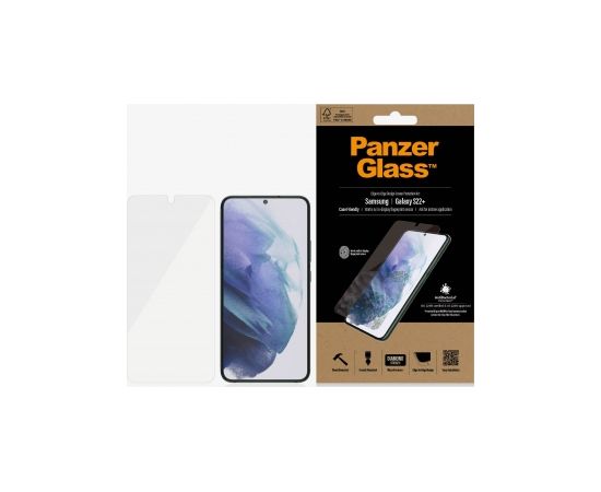 PanzerGlass Samsung, Galaxy S22+, Tempered glass, Transparent,  Screen Protector