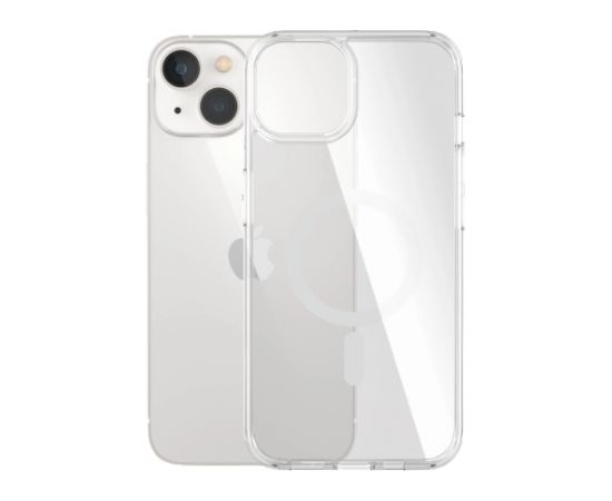 PanzerGlass HardCase MagSafe Compatible Back protection, Apple, iPhone 14/13, 100% Recycled Polyurethane (TPU), Clear