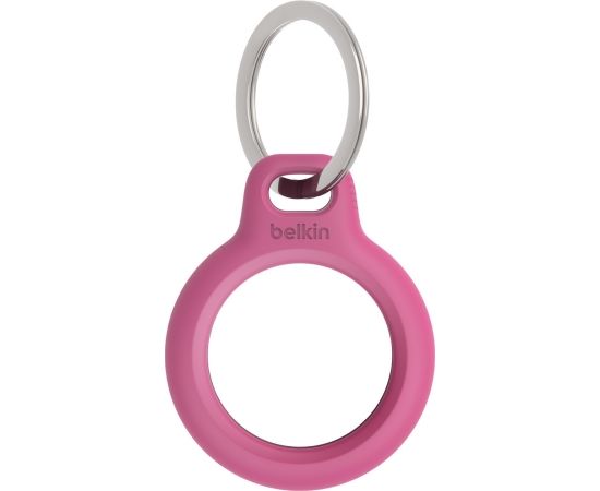 Belkin Secure Holder with Key Ring for AirTag Pink